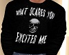 WHAT SCARES YOU BY BD