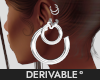 fm. Circles Earrings (S)
