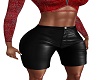 SHORT ETE CUIR NOIR