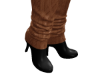 MS Knit Boots brown