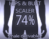 Hips & Butt Scaler 74%