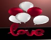 Floating Love Balloons