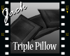 Triple No Pose Pillows