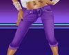 s~n~d purple jean shorts