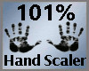 Scale Hands 101% M