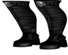 Skull Leather Boots