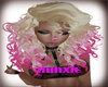pink and blond crly
