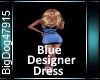 [BD]BlueDesignerDress