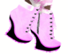 hustle boots pink