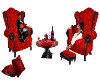 Red Love Chairs