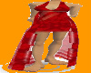 red bueaty dress