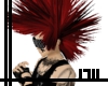 [R17] Red Punk Mohawk