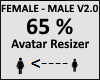Avatar scaler 65% V2.0