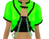 green rave top