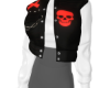 Black Varsity Skull