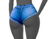 Blue Mini Shorts