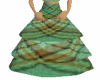 Green Plaid Long skirt