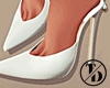 |Flamenco| White Heels