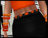 Orange/Black Jewel Belt