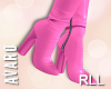 Faux Boots Pink RLL