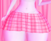 Mini Plaid Skirt Pink