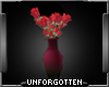 Red Roses Vase