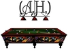 (A.H.) Kiss Pool Table