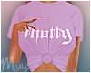 ! Thotty Tee (violet)