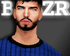 Bz - Blue Tucked Sweater