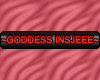 Goddess Insjeee sticker
