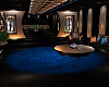 MYSTERY BLUE FUR RUG