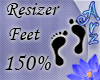 [Arz]Feet Resizer 150%