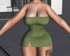 𝓚| tube dress green