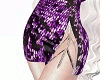 (R)Sparkle rufle purple