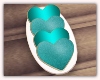 !R! Heart Cookie's Teal