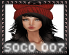 Yinn Red Hat /black hair
