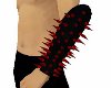 GZ (L) Red Spiked Bracer