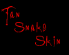 Tan snake skin-Male