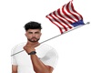 USA FLAG IN HAND M