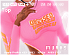 $ Obsessed - Top Pink