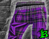 Purple Emo Punk Pants
