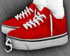 L* Red Low Tops
