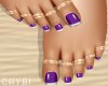 C~Purple SummerHeat Feet