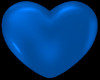 Blue Puffy Heart