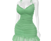 AS Green Puff Dress