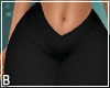 Black Tight Pants Large