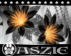 Night Lilies Hair Flower