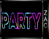Animated Party Sign