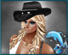 *DD Cowgirl Hat Black