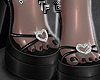 Hot Cupid Black Heels